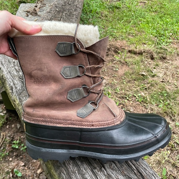 Sorel Caribou Winter Waterproof Boots Size 10 - Picture 2 of 15